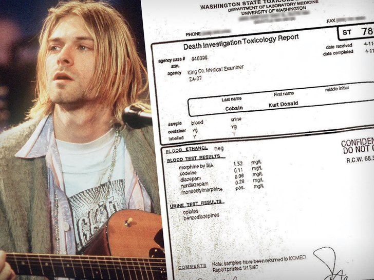 Kurt Cobain’s Purported Post-mortem Report Leaked, Particulars About Suicide