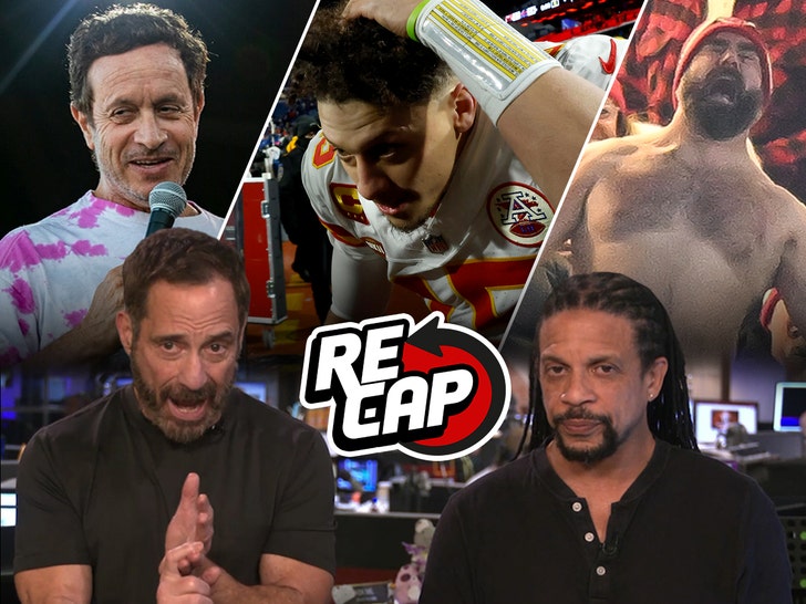 Richard Simmons About-Face, Jason Kelce Rages, Mahomes Pelted