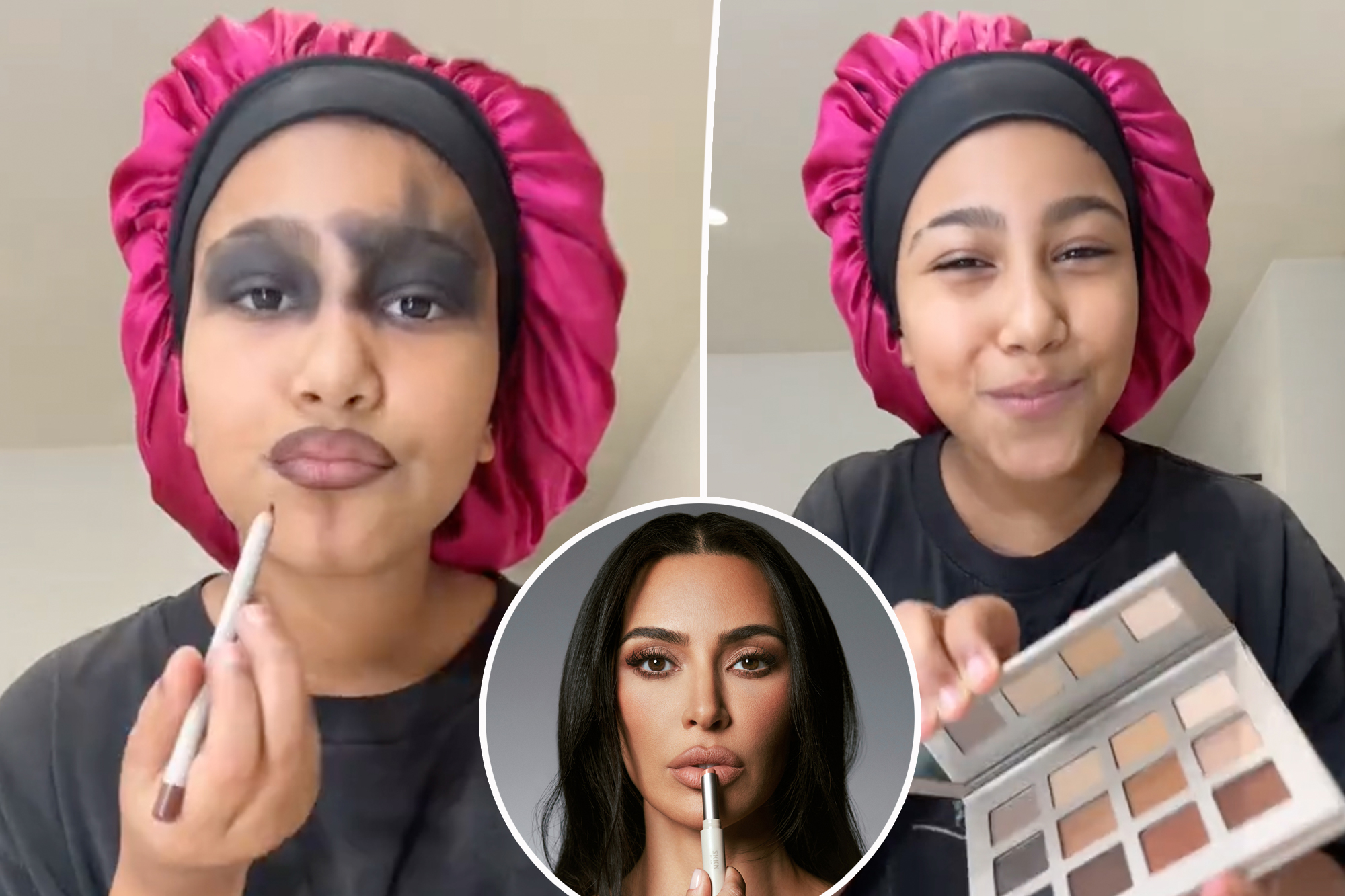 North West, 10, hilariously offers ‘sincere’ overview of mother Kim Kardashian’s Skkn make-up line