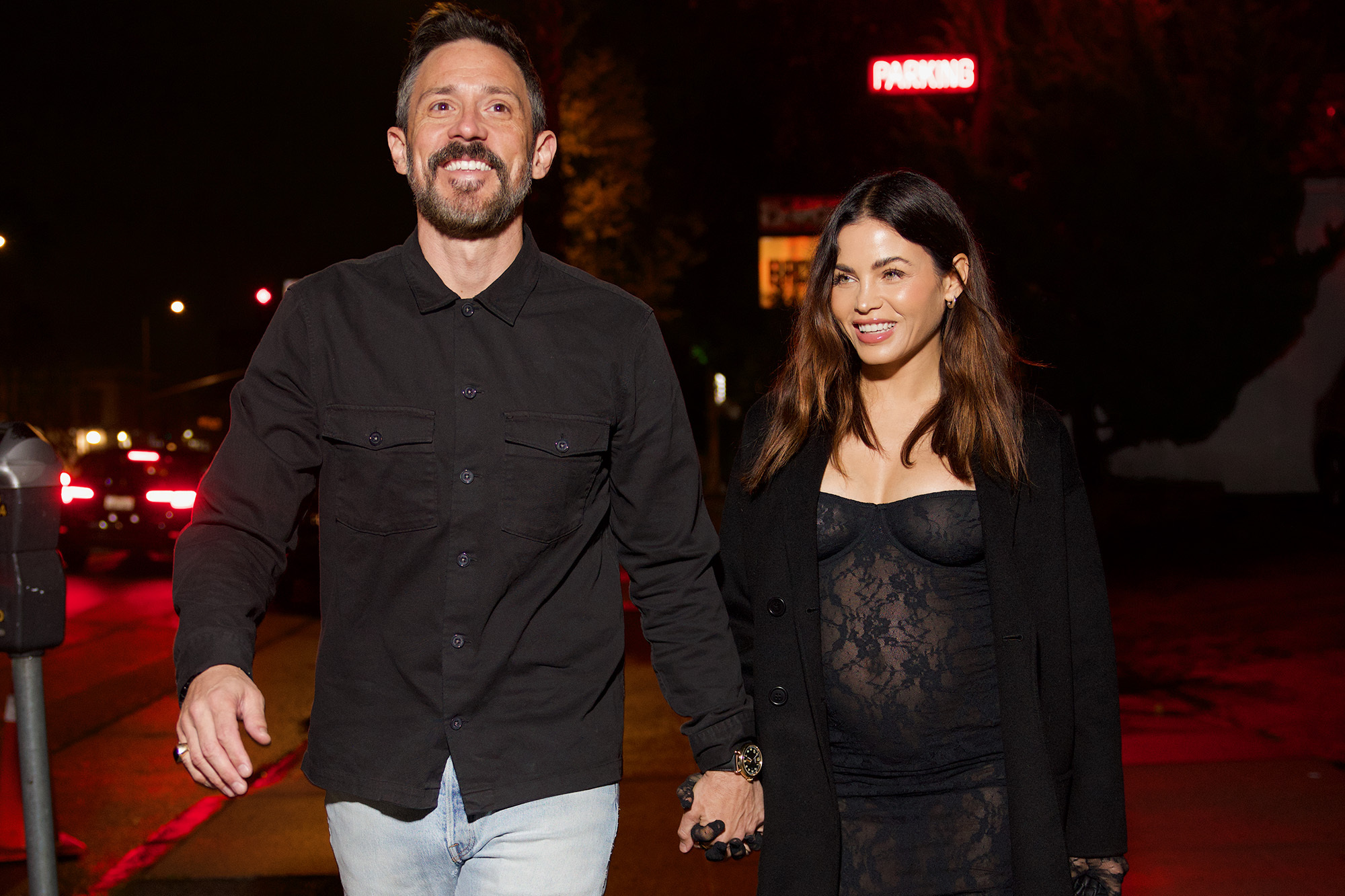 Pregnant Jenna Dewan reveals off her child bump and extra star snaps