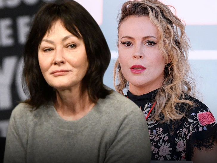 Shannen Doherty Tearfully Doubles Down on Alyssa Milano ‘Charmed’ Claims
