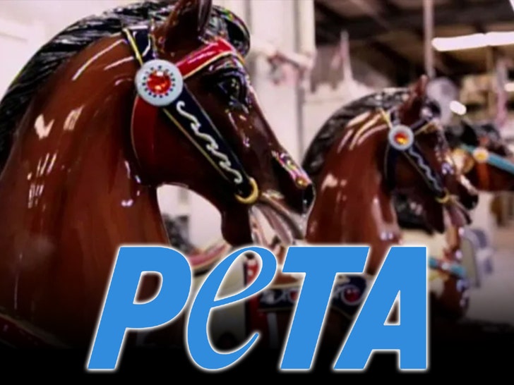 PETA Calls Out Kansas Firm For Animal Designs on Carousels