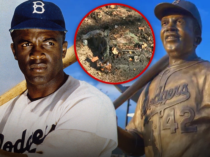 45-Yr-Outdated Man Arrested, Allegedly Stole, Destroyed Jackie Robinson Statue