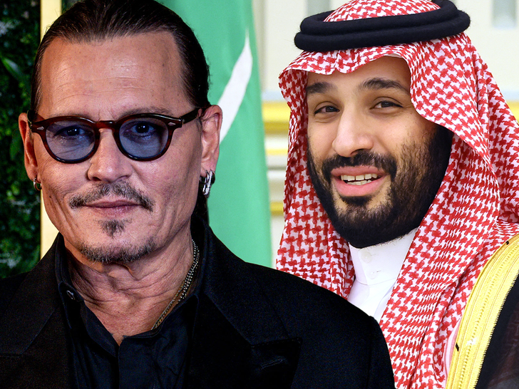 Johnny Depp Has ‘Bromance’ with Saudi Arabia’s Prince Mohammed bin Salman