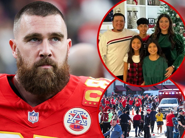 Travis Kelce Donates $100K to Children Injured In Kansas Metropolis Taking pictures