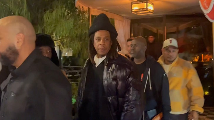 Jay-Z Holds Pre-Grammy Bash At West Hollywood Membership, A-Listers Attend