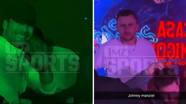 Glen Powell and Johnny Manziel Get together Collectively In Scottsdale