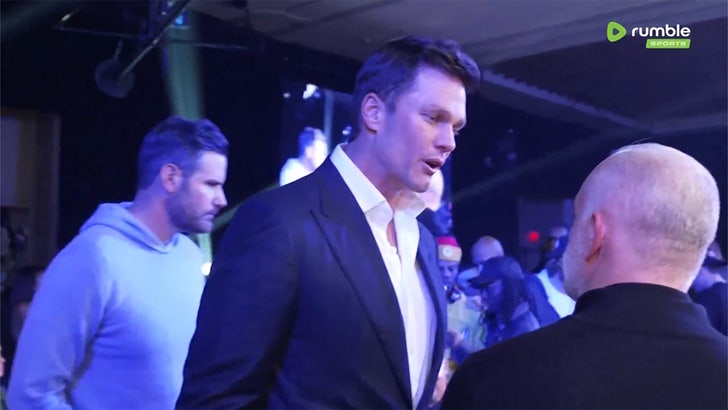 Tom Brady, Travis Scott Grasp W/ Dana White At Energy Slap 6, Toes Away From Insane KOs