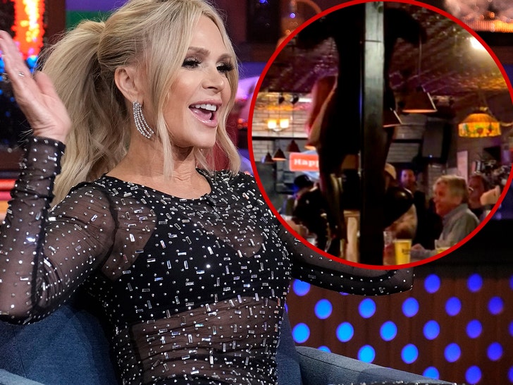 ‘RHOC’ Star Tamra Choose Grinds On Bar Throughout Wild Night time Out, Cameras Rolling