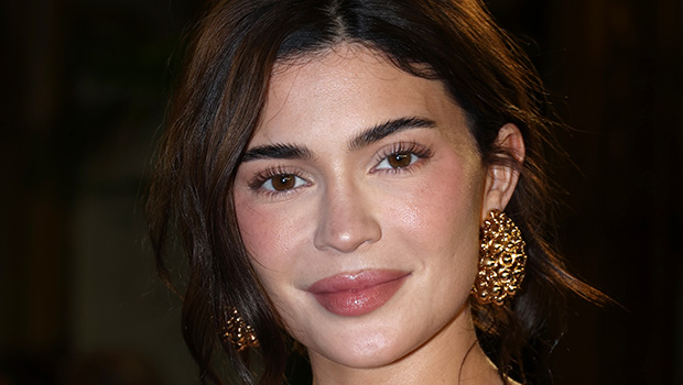 Kylie Jenner Gets Leggy in Black Leather Khy Coat With High Slits: Watch