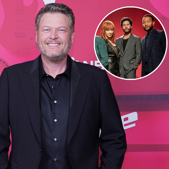Here’s the Corny Gift Blake Shelton Sent The Voice Coaches