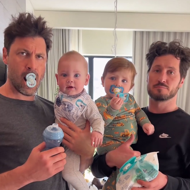 Val Chmerkovskiy & Jenna Johnson Detail Son’s Bond With Maks’ Kids