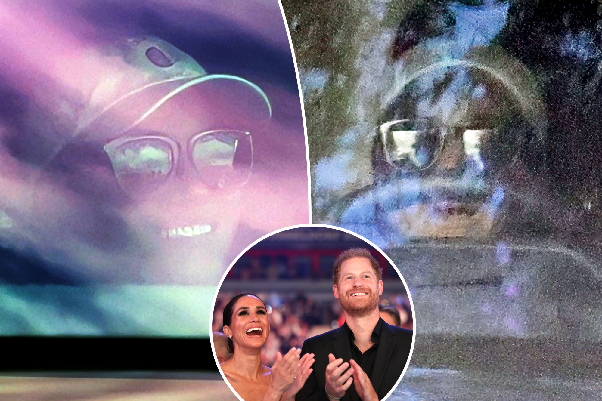 Meghan Markle smiles earlier than Prince Harry returns from King Charles go to