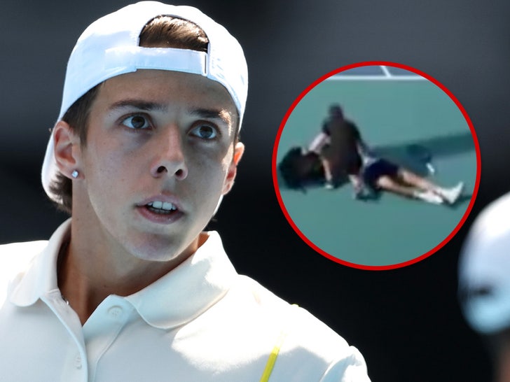 Tennis Participant Arthur Cazaux Collapses Throughout Match, Wheeled Off Court docket