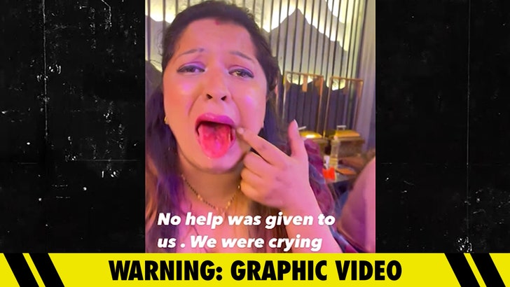 India Restaurant Friends Vomit Blood, Mistakenly Served Dry Ice