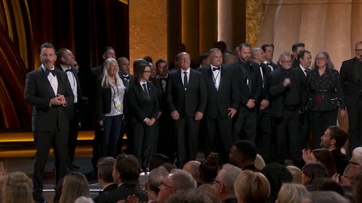 Jimmy Kimmel Pokes Enjoyable at Union Strikes Throughout Oscars Monologue