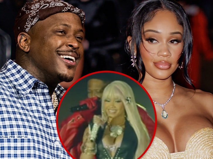 YG Squashes Rumors He Broke Up With Saweetie at Rolling Loud