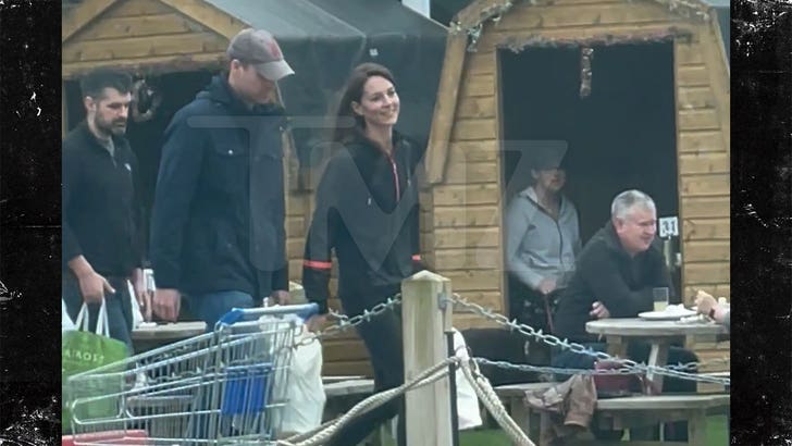 Kate Middleton Seen in New Video Having fun with Windsor Farm Store with William
