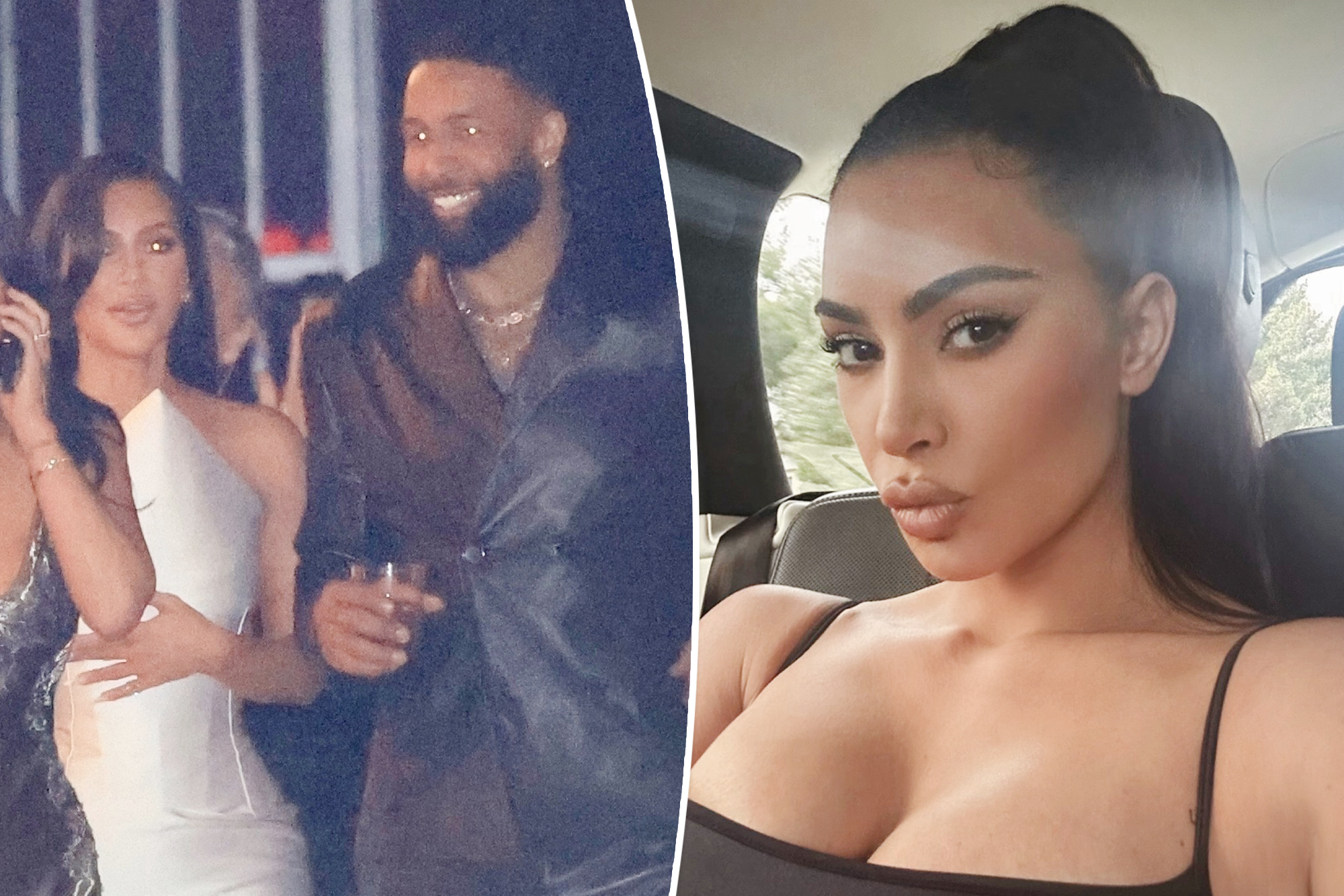 Kim Kardashian, Odell Beckham Jr. had ‘a number of chemistry’ at Oscars get together: report