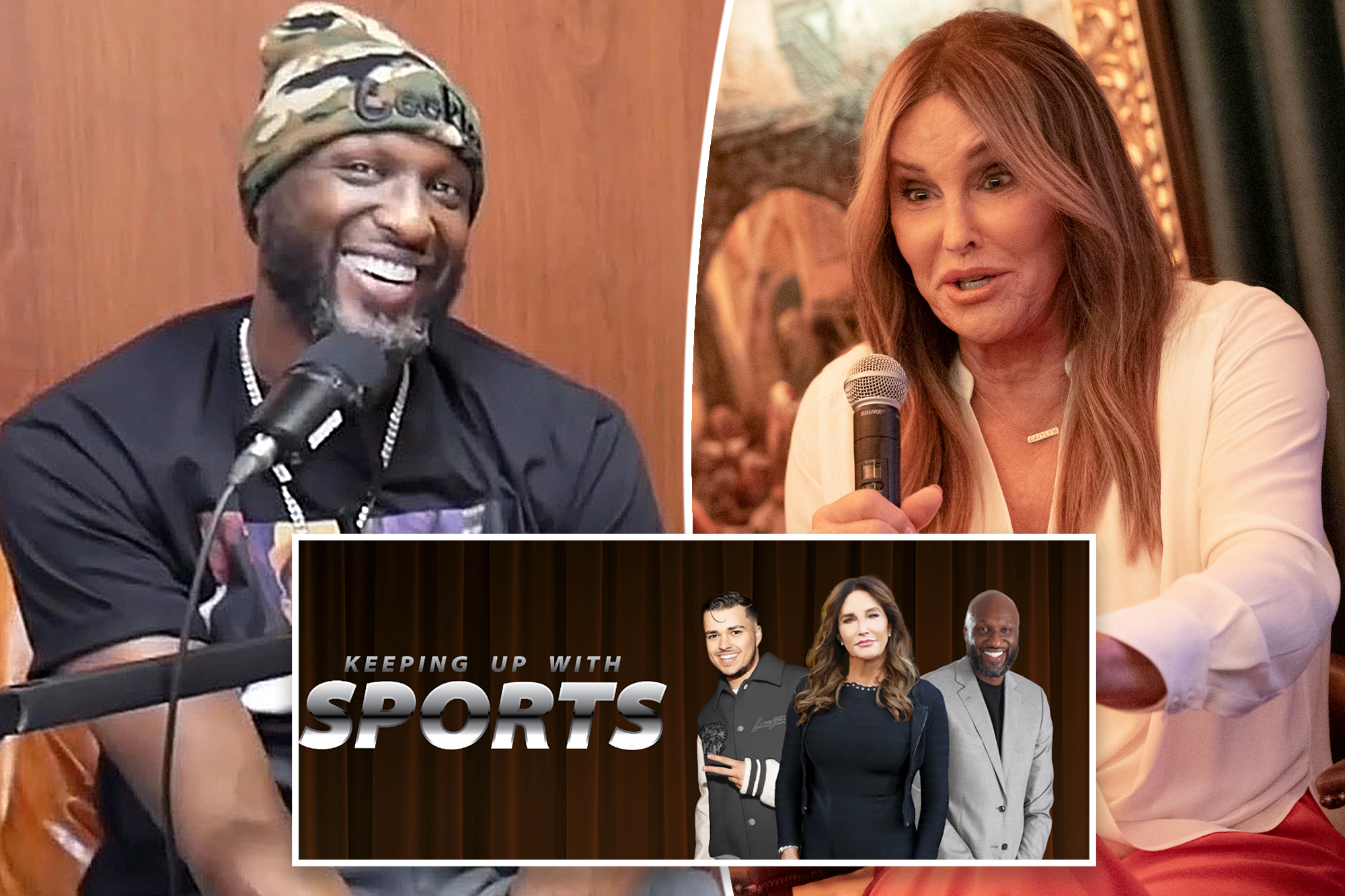 Caitlyn Jenner and Lamar Odom launching podcast collectively