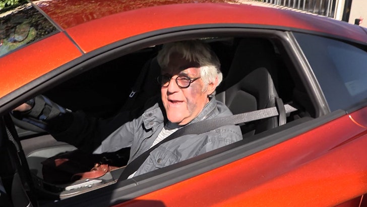 Jay Leno Ditches Eye Patch, Takes McLaren for a Spin After Nasty Fall