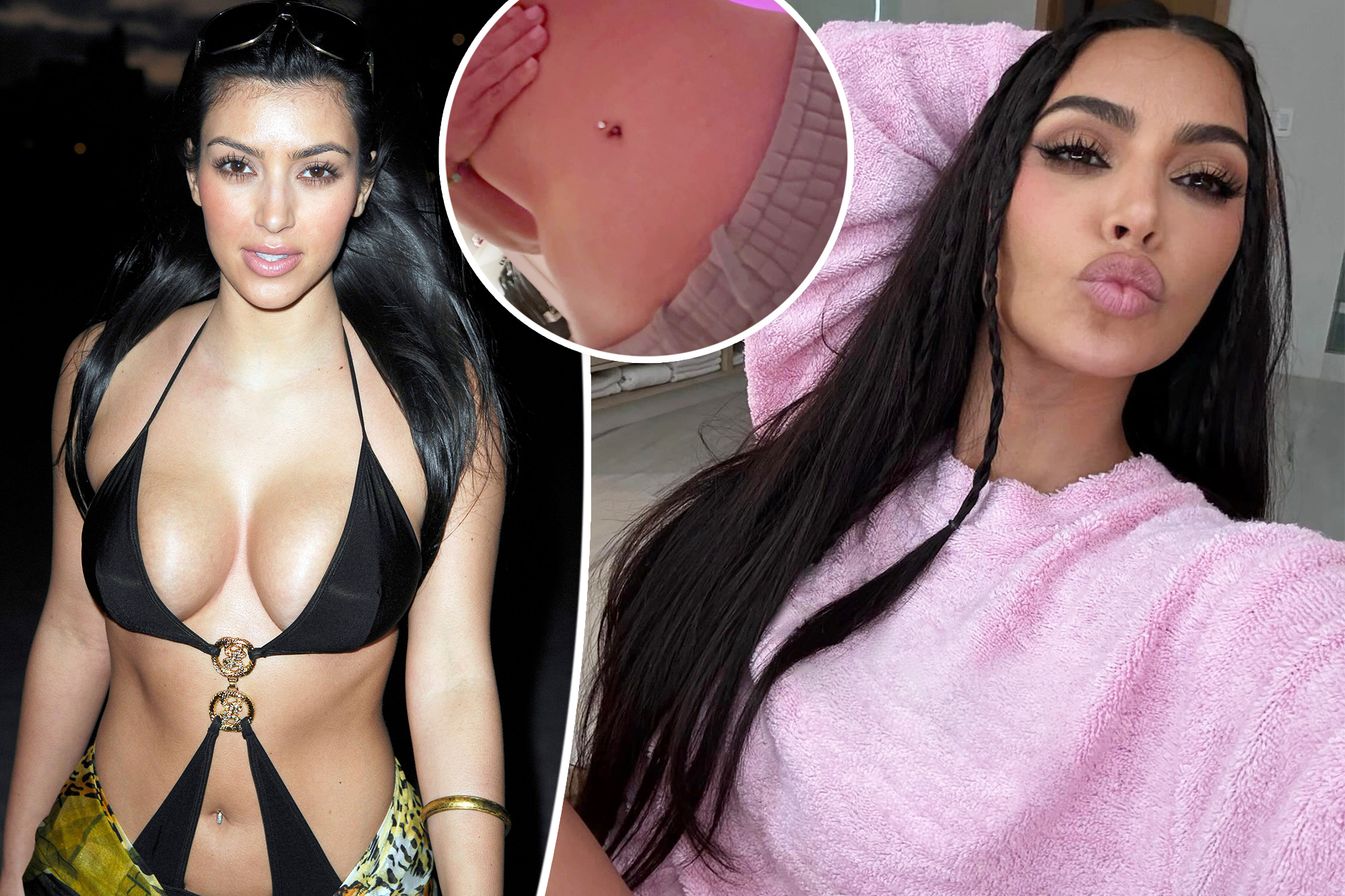 Followers freak out as Kim Kardashian brings again her stomach button piercing