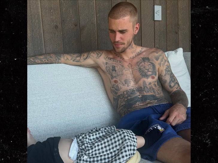Justin Bieber’s Prepared for Shirtless Summer time With Son Jack Blues Bieber
