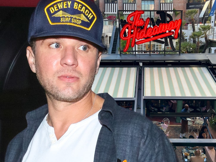Ryan Phillippe & His Restaurant Sued, Lady Claims Candle Lit Her Hair on Hearth
