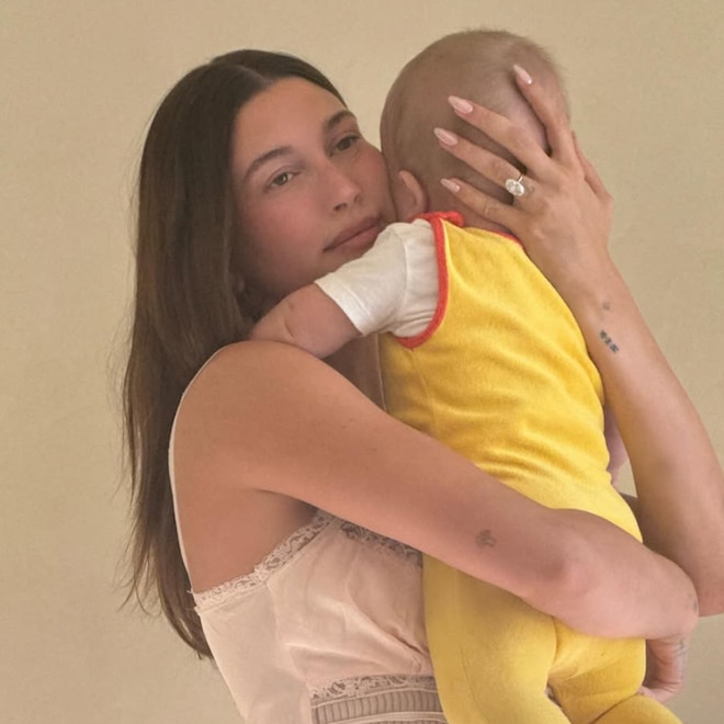 Hailey Bieber Unveils Photo of Son Jack Hitting New Milestone