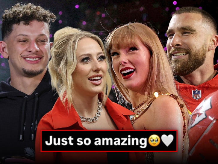 Travis Kelce, Patrick and Brittany Mahomes Rejoice Taylor Swift’s Masters Deal
