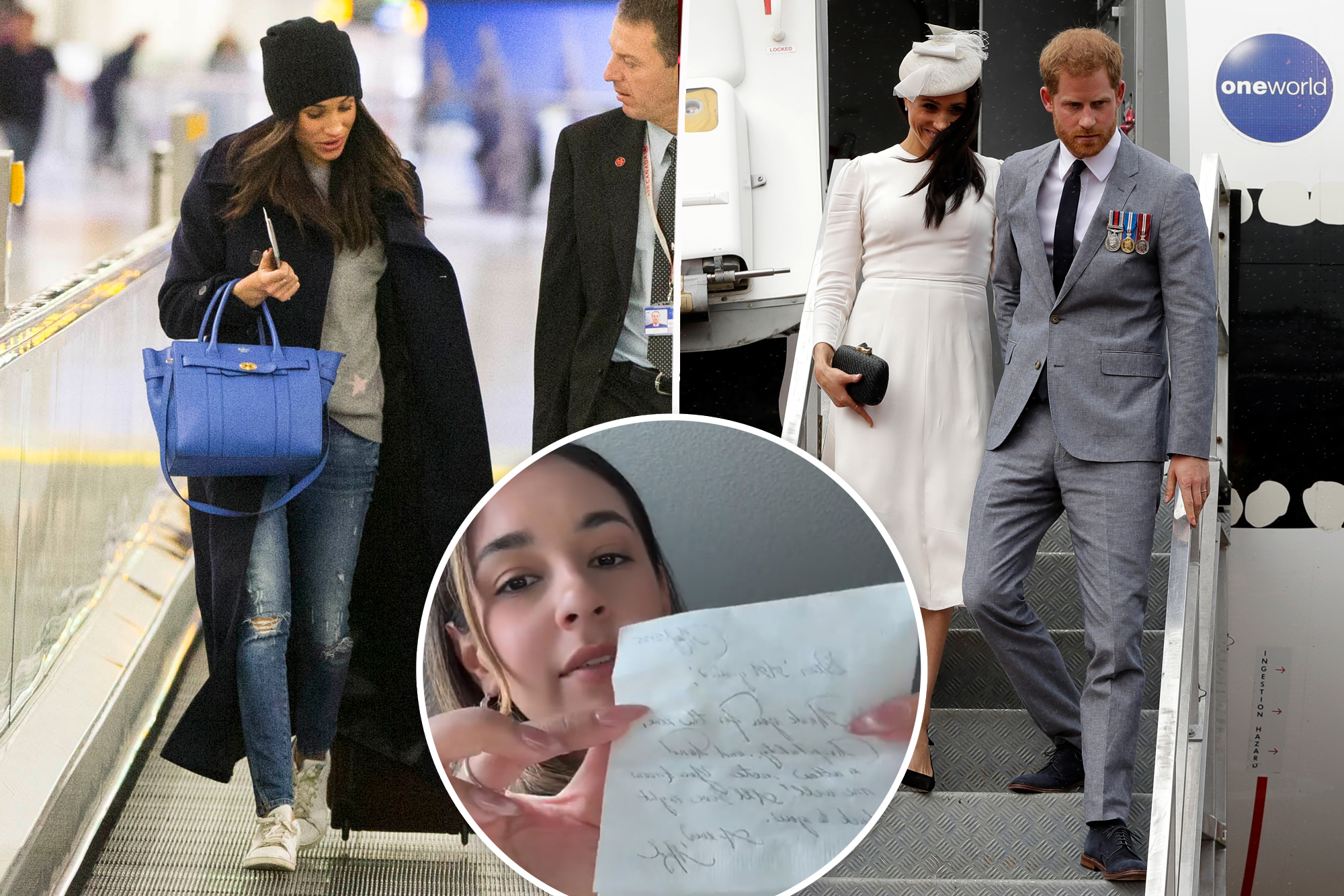 Meghan Markle’s ‘candy’ handwritten word to industrial flight crew goes viral