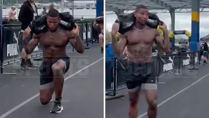 Darren Waller Exhibits Off Retirement Physique Throughout HYROX Health Occasion In NYC