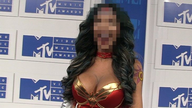 Guess Who the Star Dressed as Surprise Lady Is!