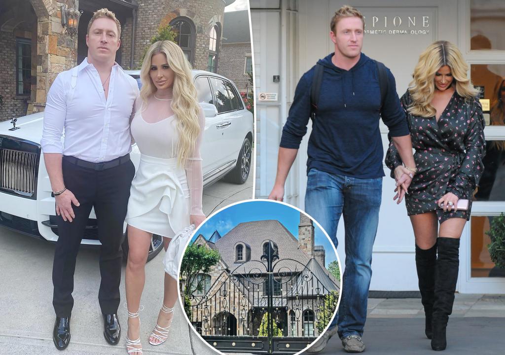 Kim Zolciak and Kroy Biermann pressured to maneuver out of foreclosed mansion by US Marshals