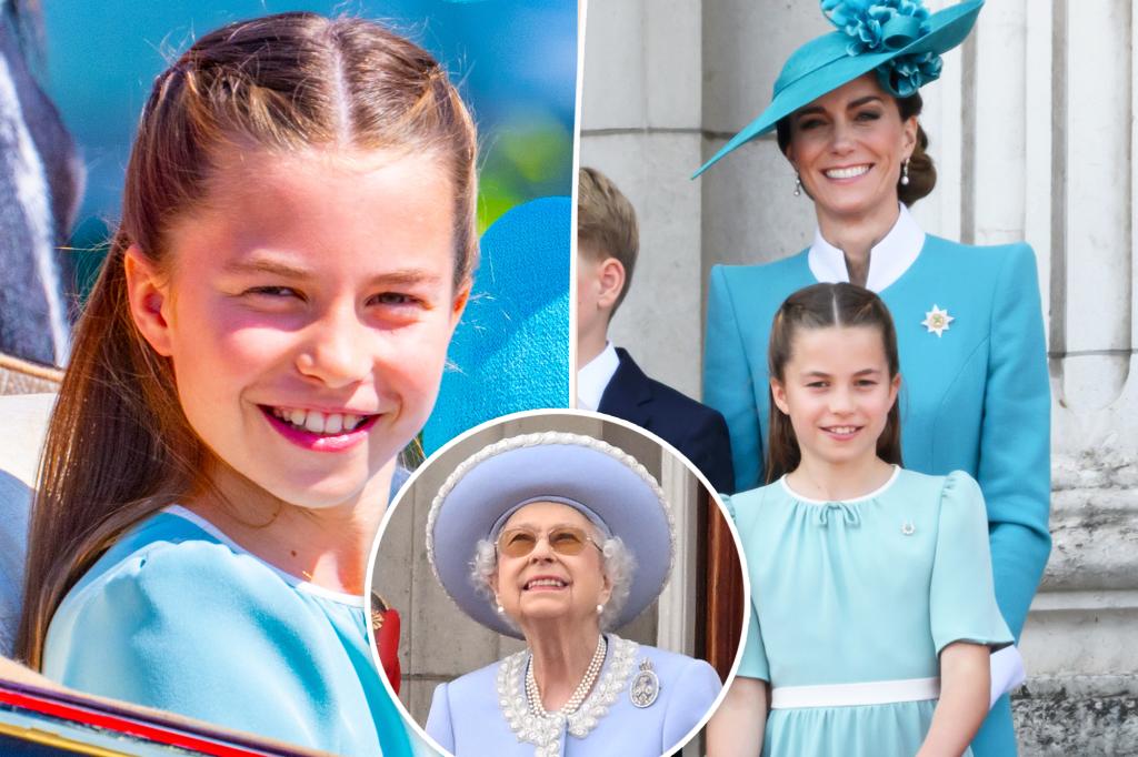 How Princess Charlotte sweetly paid tribute to Queen Elizabeth II throughout Trooping the Color 2025