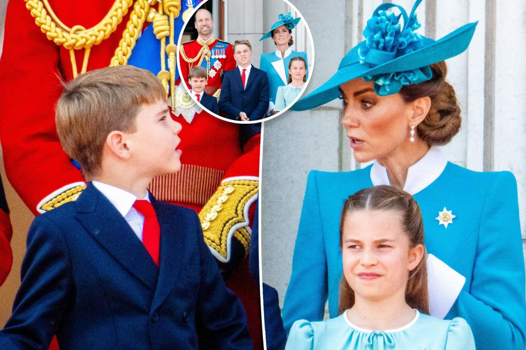 Kate Middleton’s agency command to Prince Louis throughout Trooping the Color revealed: lip reader