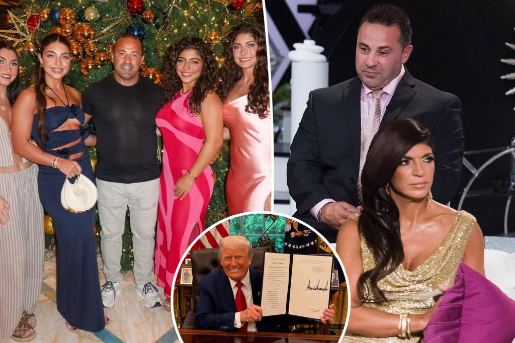 Joe Giudice asks Trump for presidential pardon, capability to return to US years after deportation