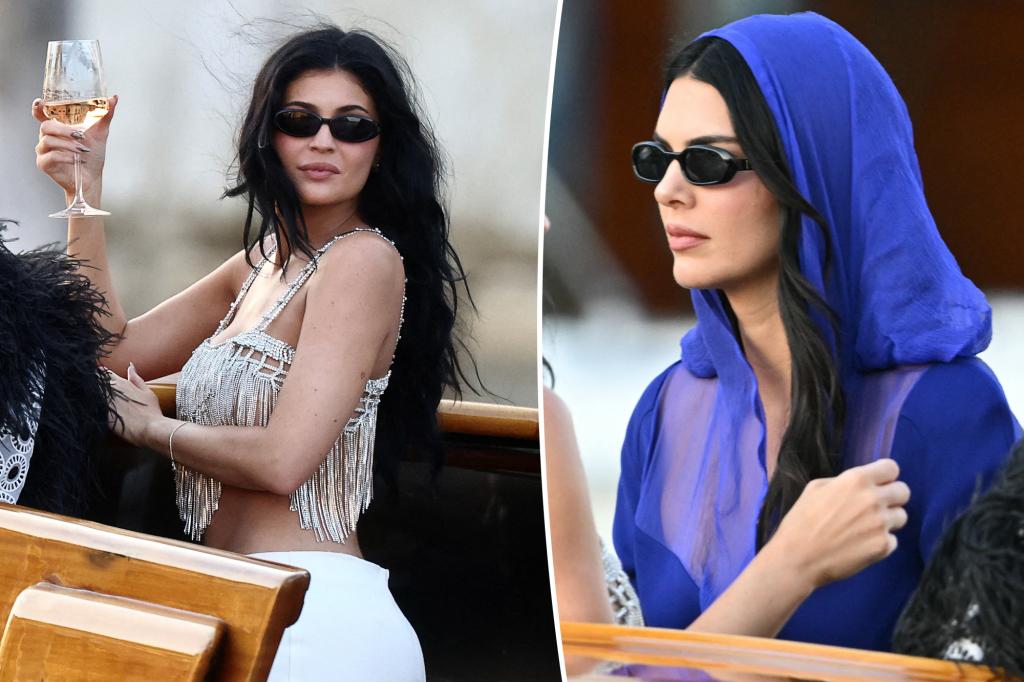 Kylie and Kendall Jenner proceed serving seems for Lauren Sánchez and Jeff Bezos’ post-wedding social gathering