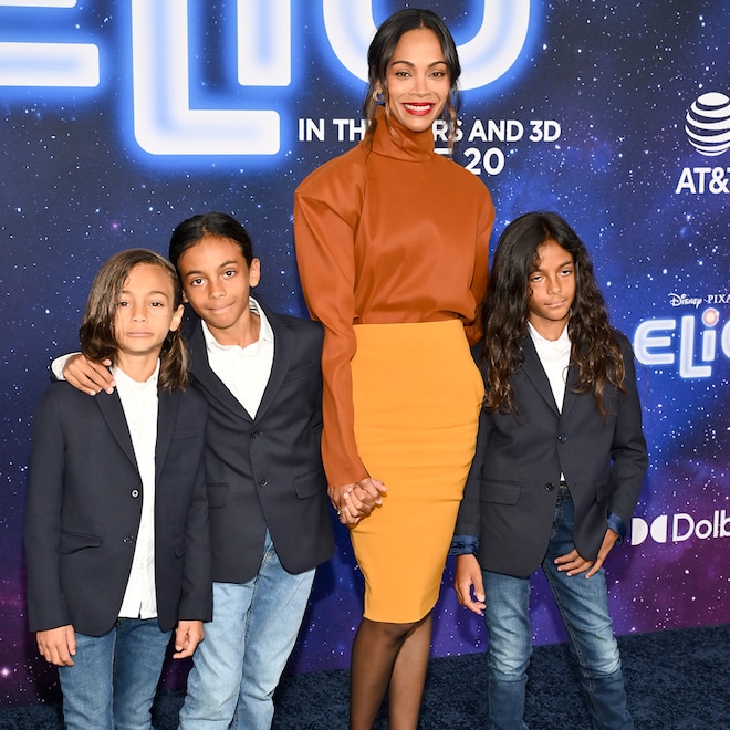 Zoe Saldaña’s Twins Had This Sweet Thing to Say About Their Mom’s Work