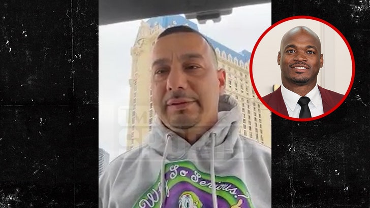 Adrian Peterson Poker Rival Down To Struggle NFL Legend In Sanctioned Bout