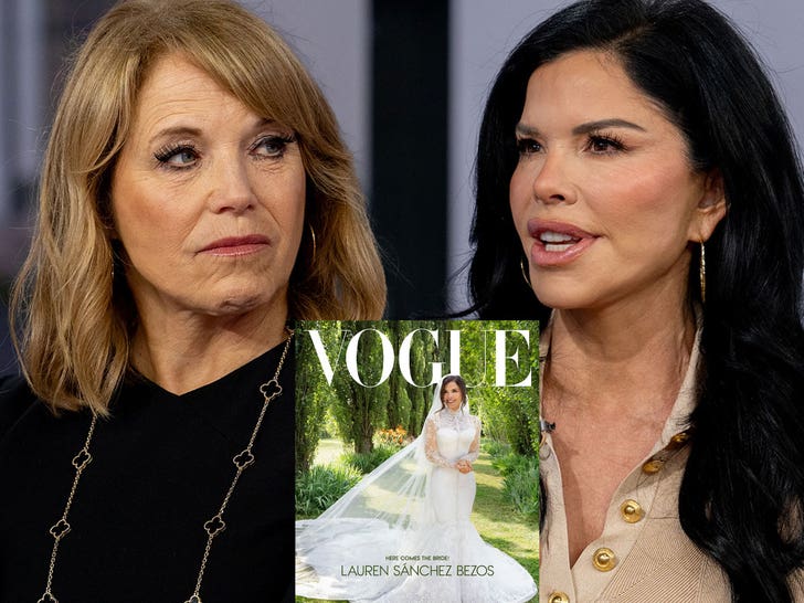 Katie Couric Calls Lauren Sanchez’s Vogue Cowl in Wedding ceremony Gown ‘Cheesy’