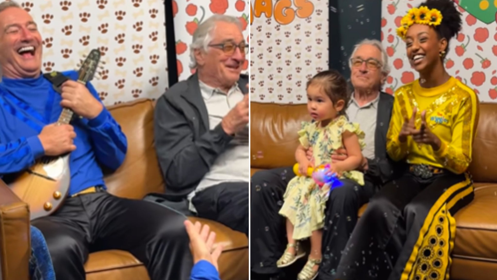 Robert De Niro Takes 2-12 months-Outdated Daughter Gia To Meet The Wiggles Backstage