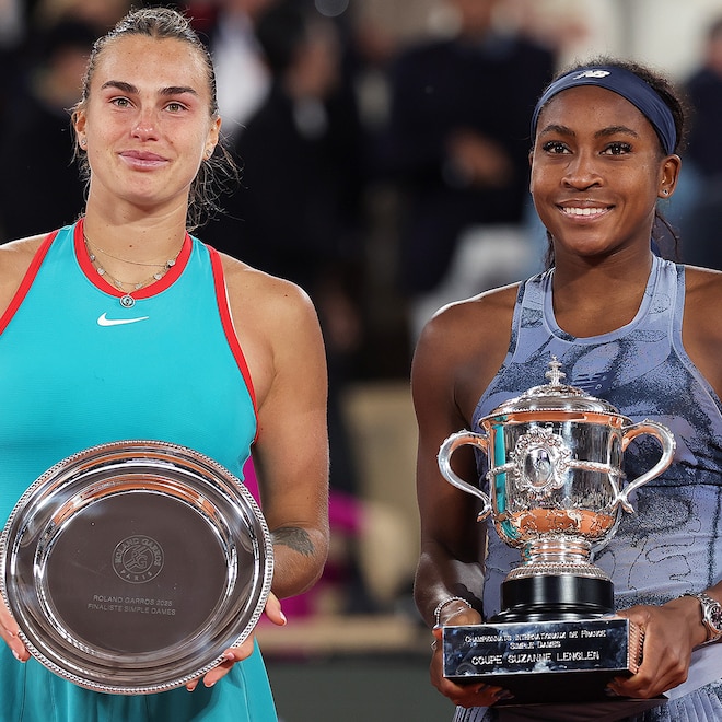 Coco Gauff, Aryna Sabalenka Have Playful Reunion After Controversy