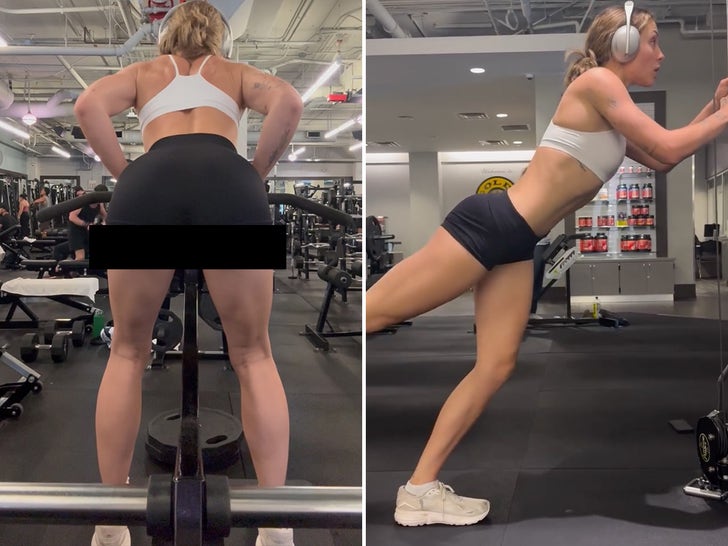Charly Jordan Flaunts Exercise Bod With Booty-ful Pics!
