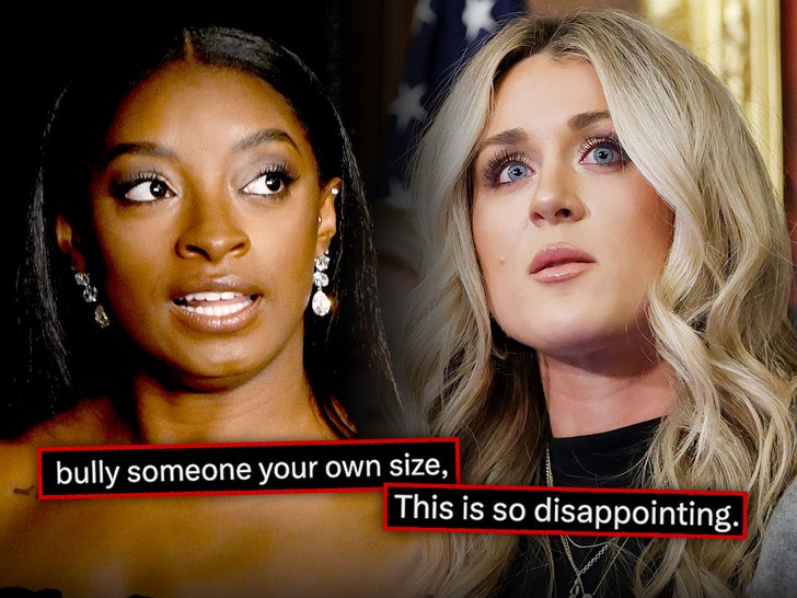 Simone Biles Shades ‘Sick’ Riley Gaines Whereas Sticking Up For Trans Athlete