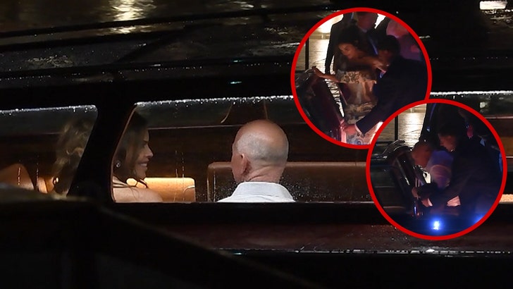 Jeff Bezos, Lauren Sanchez Caught in Rain, Thunderstorms at Pre-Marriage ceremony Bash