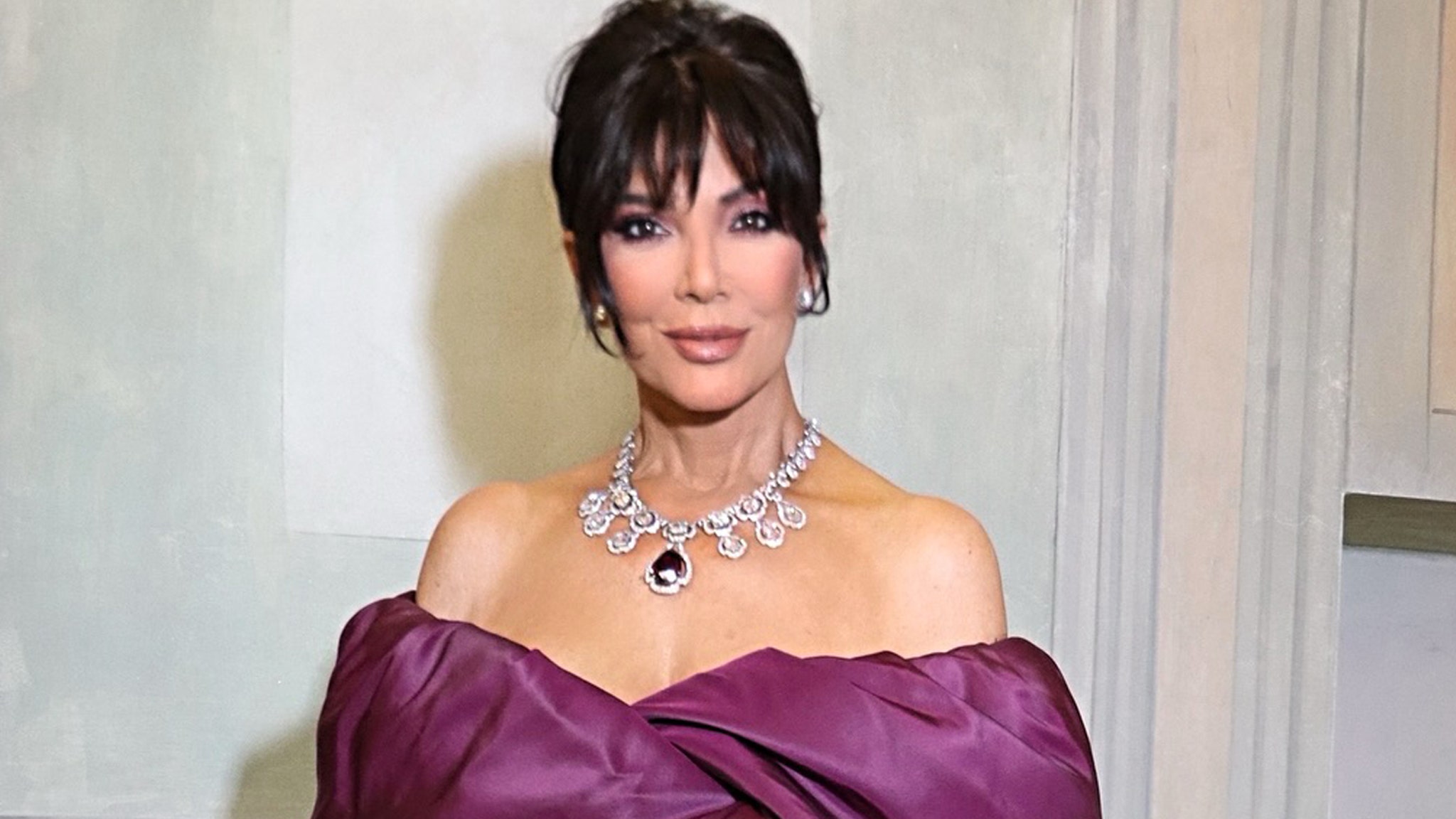Kris Jenner Re-Wears Kim Kardashian’s Dolce & Gabbana Robe from 2023
