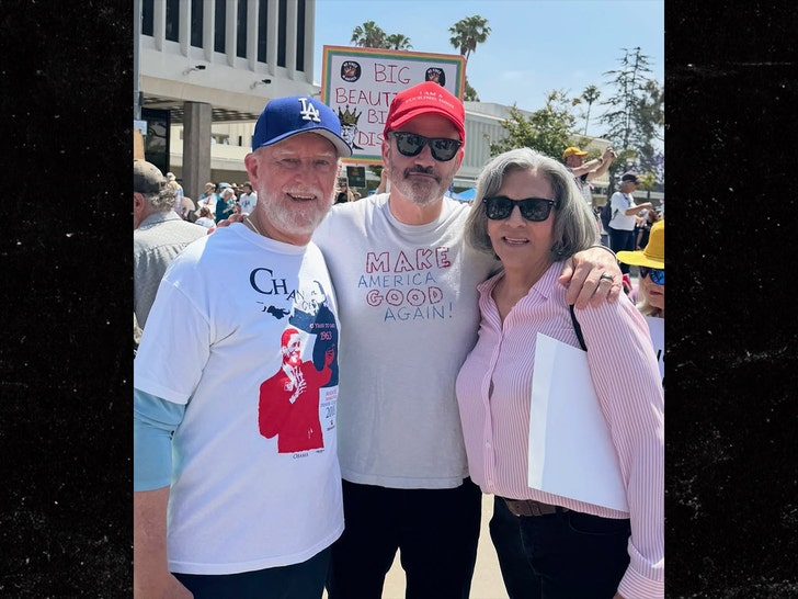 Jimmy Kimmel, Kerry Washington Amongst Stars at ‘No Kings’ Protests