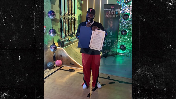 Rick Ross Honored by Congresswoman Forward of Annual Automobile & Bike Present
