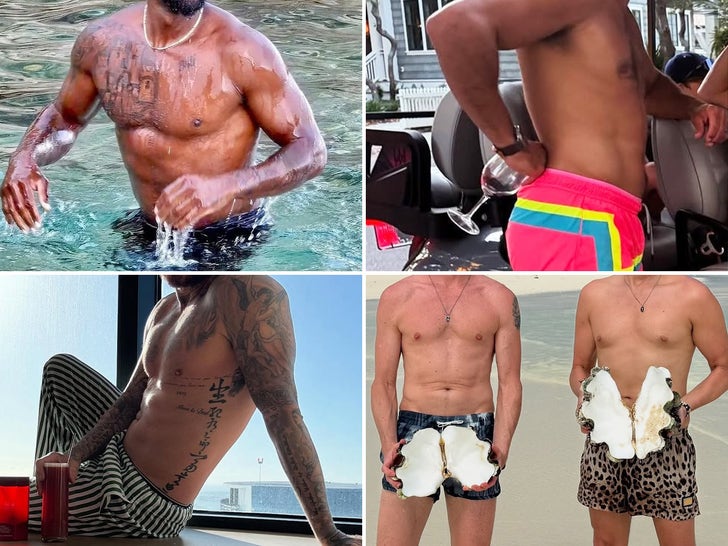 Scorching Superstar Dad Bods Guess Who!
